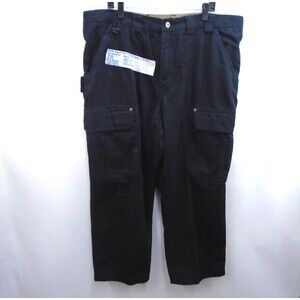 Duluth Fire Hose Relaxed Fit Cargo Pants Men Size 46 Heavy Duty Parachute Pocket